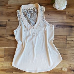 Lush Lace Sleeveless Top